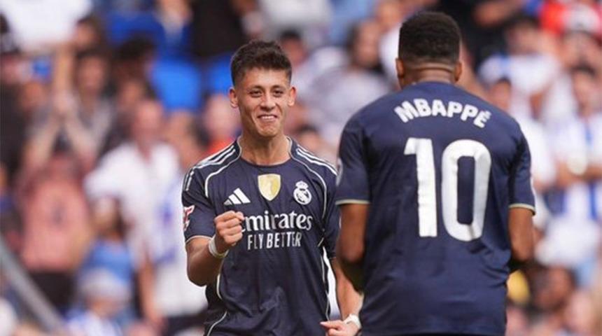 Real Madrid'de Arda Güler yine iş başında! Real Sociedad'ı da avladı...