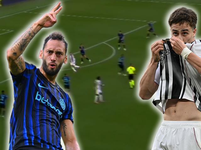 İtalya'da Türk düellosunda millilerimizin golleri arka arkaya geldi! Juventus-Inter maçına Hakan Çalhanoğlu ve Kenan Yıldız damga vurdu...