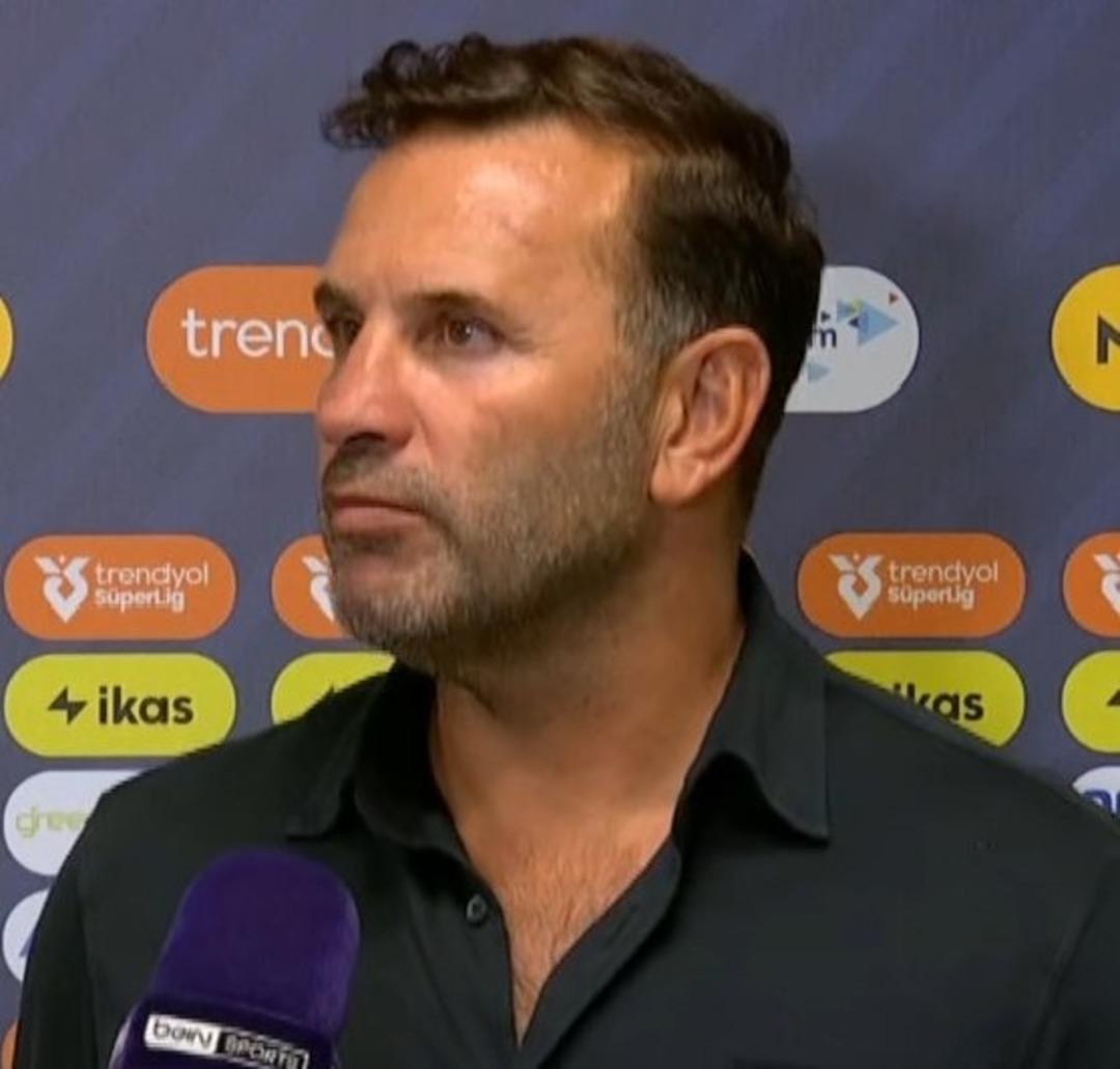 Galatasaray da teknik direktör Okan Buruk maç sonu Osimhen in durumunu açıkladı! 1