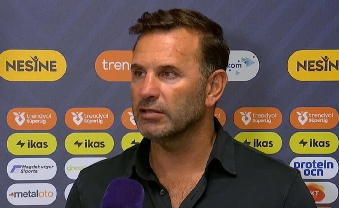 Galatasaray da teknik direktör Okan Buruk maç sonu Osimhen in durumunu açıkladı! 2