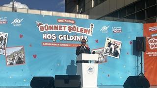 Sultangazi’de bin 500 çocuğa sünnet şöleni