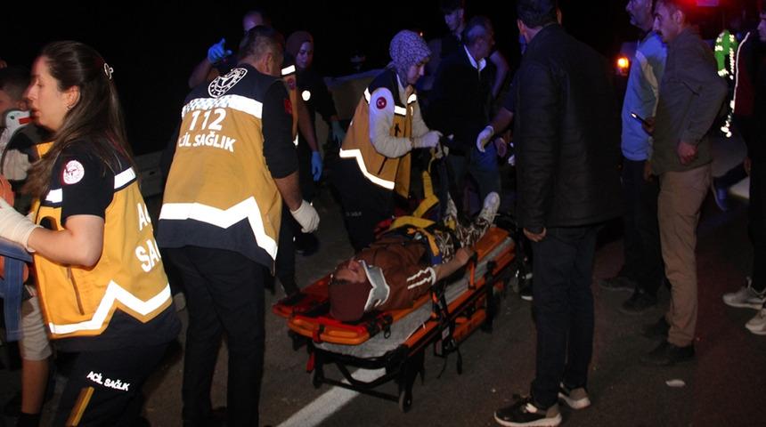 Sivas'ta korkun&ccedil; kaza! &Ccedil;ok sayıda yaralı var