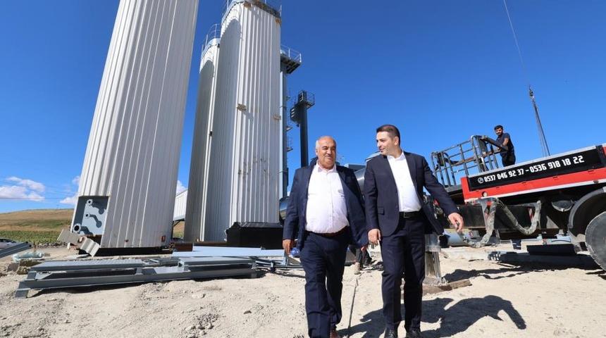 Kaymakam Tugay ve Başkan Akpunar'dan yatırım turu