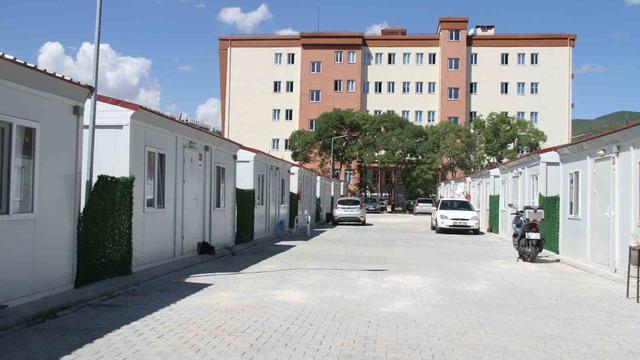 Fay hatlarının kesişim noktasındaki Tunceli, 12 konteyner kent ile afete karşı hazır