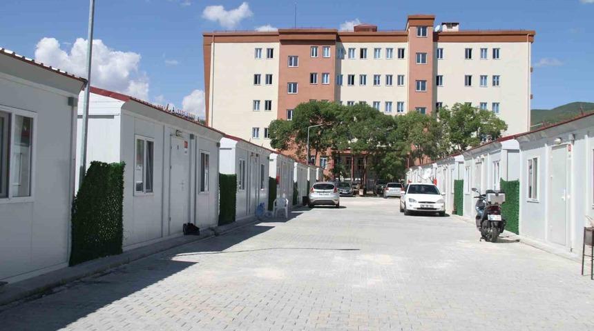 Fay hatlarının kesişim noktasındaki Tunceli, 12 konteyner kent ile afete karşı hazır