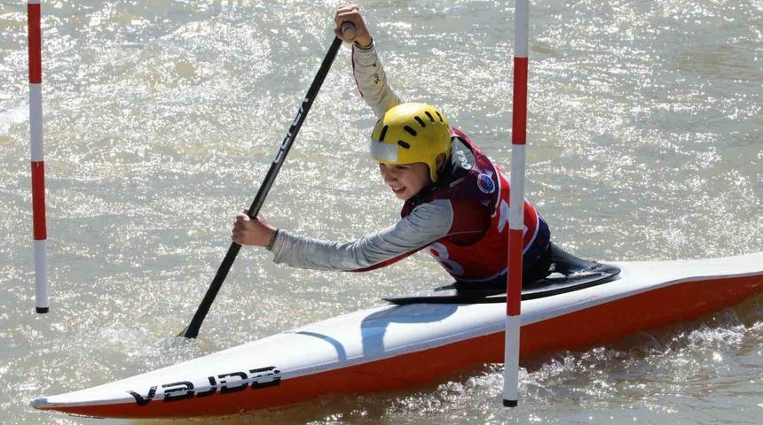 Erzincan’da, Akarsu Kano Slalom Türkiye Kupası yarışları