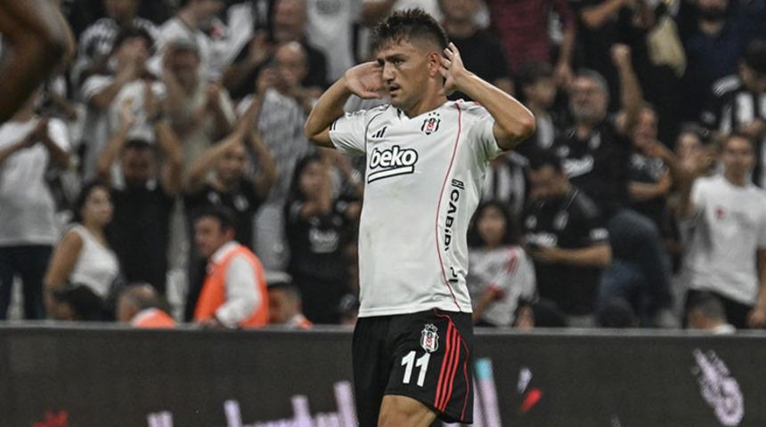 Cengiz Ünder, Beşiktaş'ta ilk maçında attı kariyerinde bir ilki başardı! 