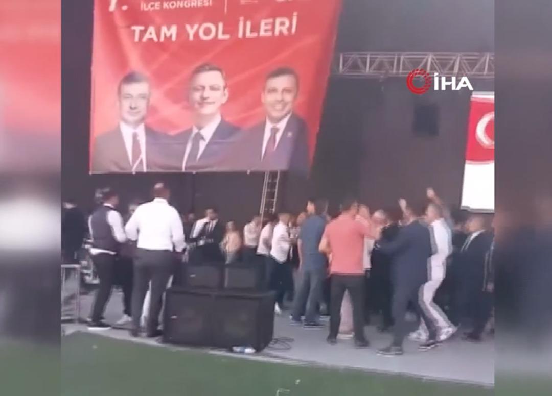 CHP nin Esenyurt kongresinde arbede! Yaralılar var: Gürsel Tekin sözleri ortalığı karıştırdı 1