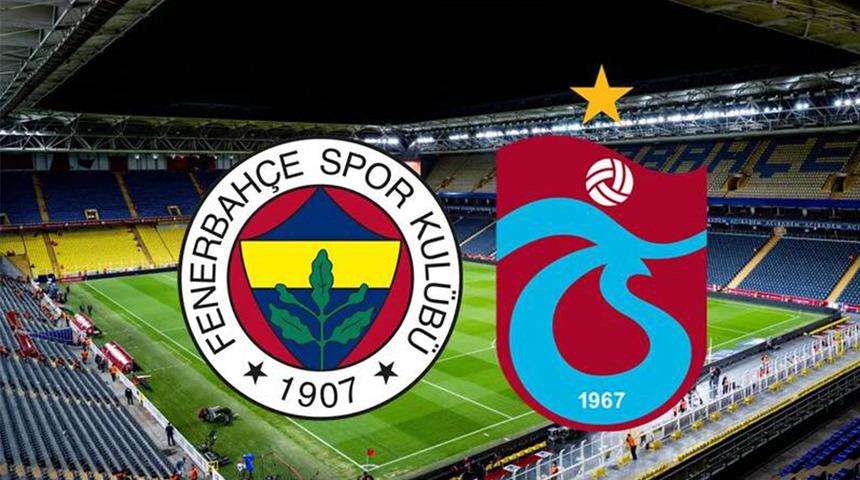 Fenerbahçe ile Trabzonspor arasındaki dev derbi öncesi 11'ler belli oldu! İşte maçtan önemli notlar...