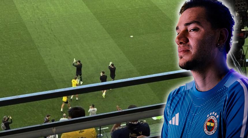 Fenerbahçe taraftarından Galatasaray'a olay gönderme! Ederson için tezahürat yaptılar...