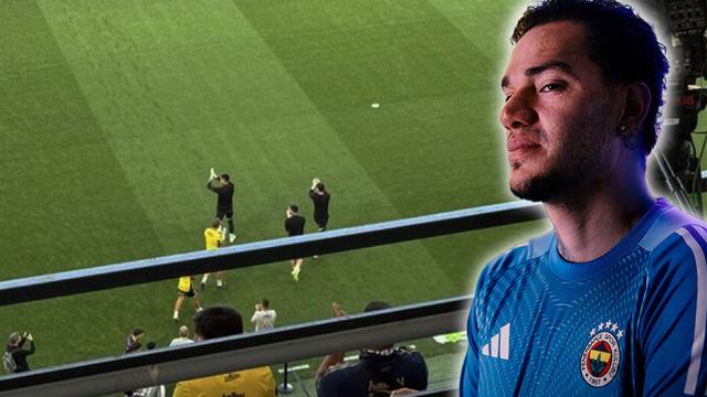 Fenerbahçe taraftarından Galatasaray'a olay gönderme! Ederson için tezahürat yaptılar...