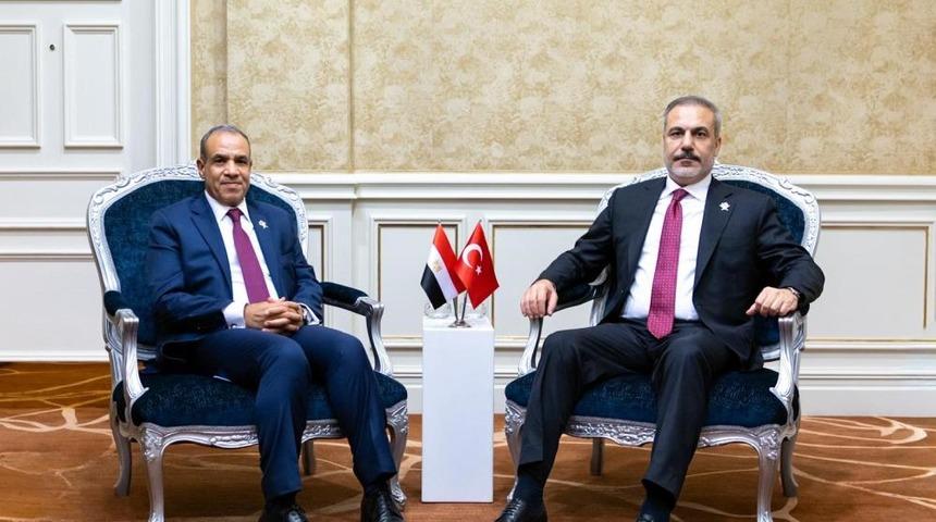 Dışişleri Bakanı Fidan, Mısır Dışişleri Bakanı Abdellaty görüştü