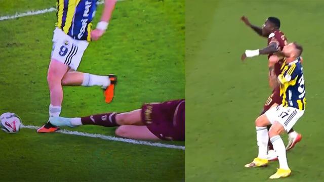 Dev derbide 5 dakika arayla kırmızı kart ve gol iptal kararı geldi! ortalık karıştı...