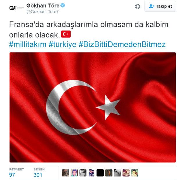 EURO 2016 ya alınmayan Yal&ccedil;ın Ayhan dan Fatih Terim e olay tepki 2