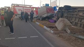 Sivas'ta trafik kazası! 15 kişi yaralandı