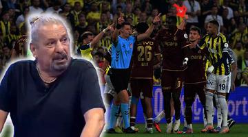 Fenerbahçe Trabzonspor karşılaşması bitti! Tartışmalar başladı... Erman Toroğlu hakem Ozan Ergün'ü yerden yere vurdu...