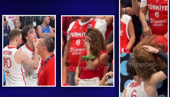 İkisi de gözyaşlarını tutamadı! Öperek teselli etti