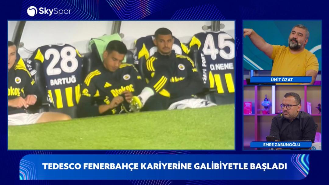 Fenerbahçe nin eski kaptanı Ümit Özat yedek kaleci İrfan Can Eğribayat a fena salladı! “Kimse kusura bakmasın. Bu görüntüyü kabul etmiyorum...’’ 2