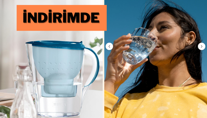 Her yudumda farkı hissedeceksiniz! BRITA Marella XL indirimde