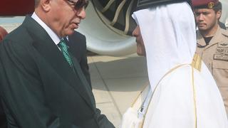 Cumhurbaşkanı Erdoğan, Katar'a gitti!