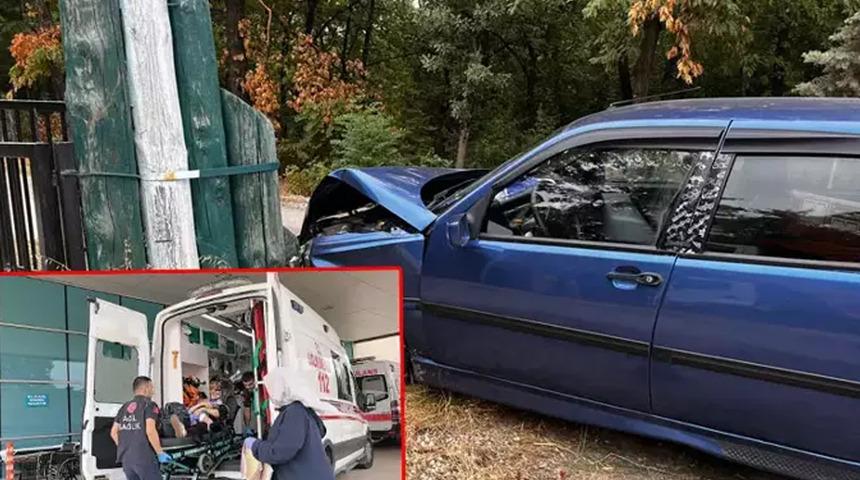 2 kardeş, yaralanan anne ve babalarının kucağında hastaneye getirildi