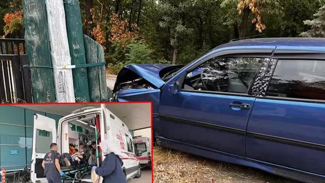 2 kardeş, yaralanan anne ve babalarının kucağında hastaneye getirildi