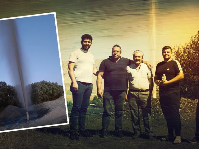 Bir anda fışkırdı, saatlerce sürdü! 'Petrol gibi çıktı'