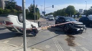 Kartal’da araç takla attı, 4 kişi yaralandı