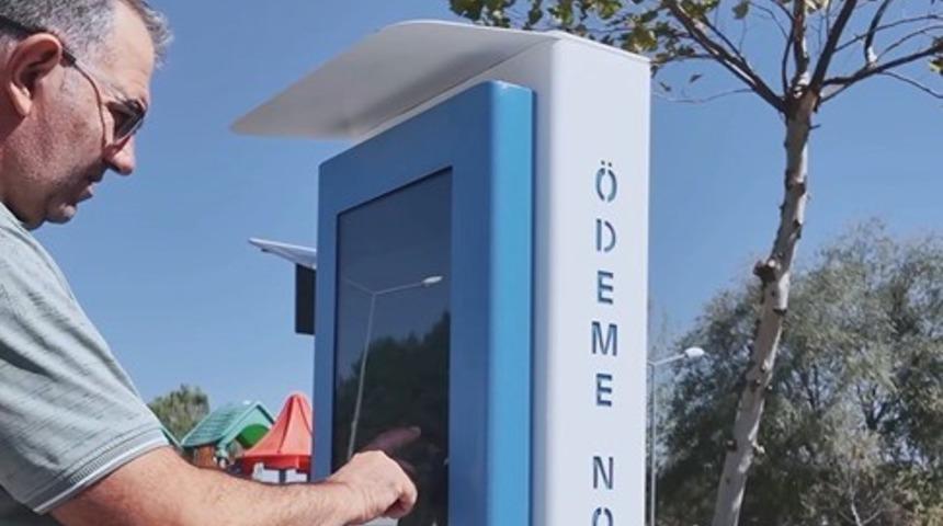 Bilecik Pelitözü Gölpark’ta insansız ödeme sistemi