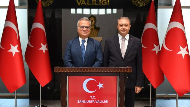 İtalya Büyükelçisi Marrapodi Şanlıurfa'yı ziyaret etti