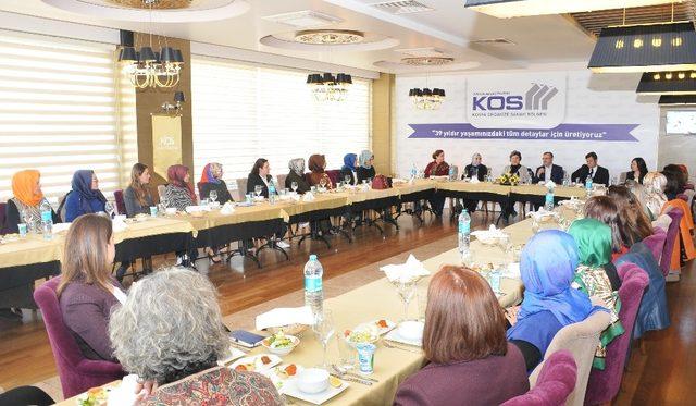 KSO Başkanı Kütükcü: “Üretimde yer alan kadınlar geleceğe sahip çıkıyor”