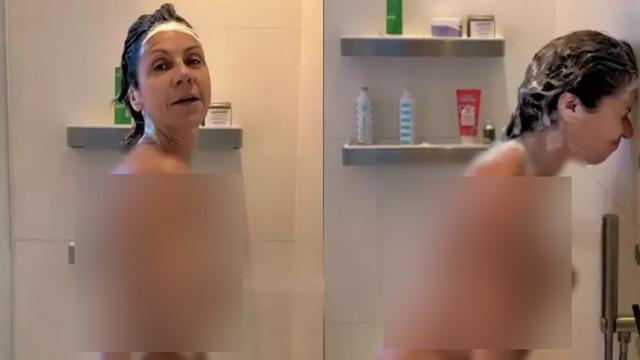 Sunucunun o anları! Kızı o haberi banyo yaparken verdi... İlginç sevinç anları sosyal medyada kısa sürede çok konuşuldu