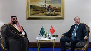 Cumhurbaşkanı Erdoğan, Suudi Arabistan Veliaht Prensi Selman ile görüştü