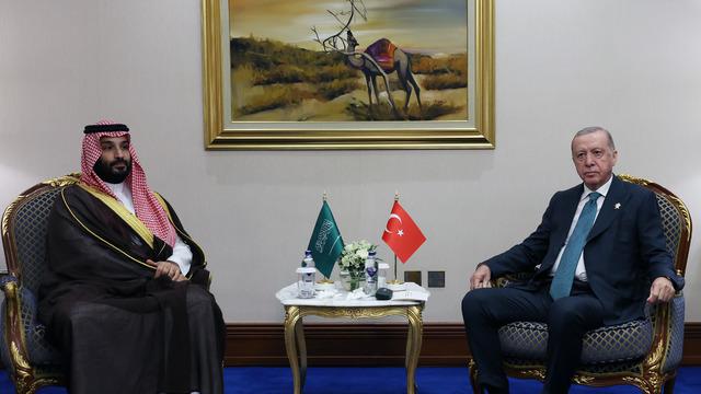 Cumhurbaşkanı Erdoğan, Suudi Arabistan Veliaht Prensi Selman ile görüştü