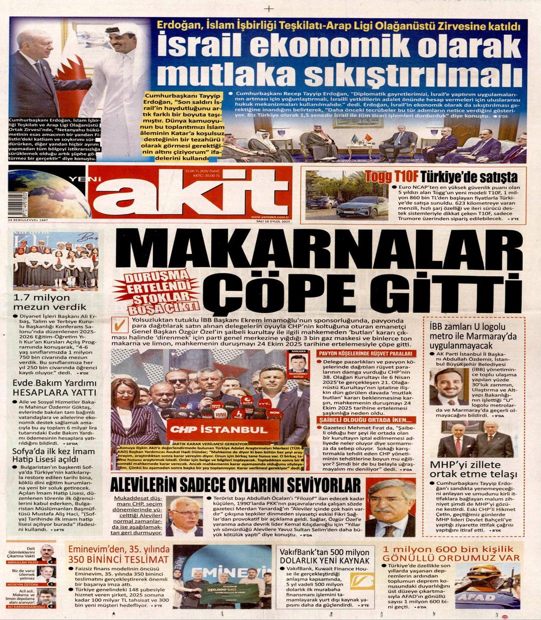 Yeni Akit Gazetesi