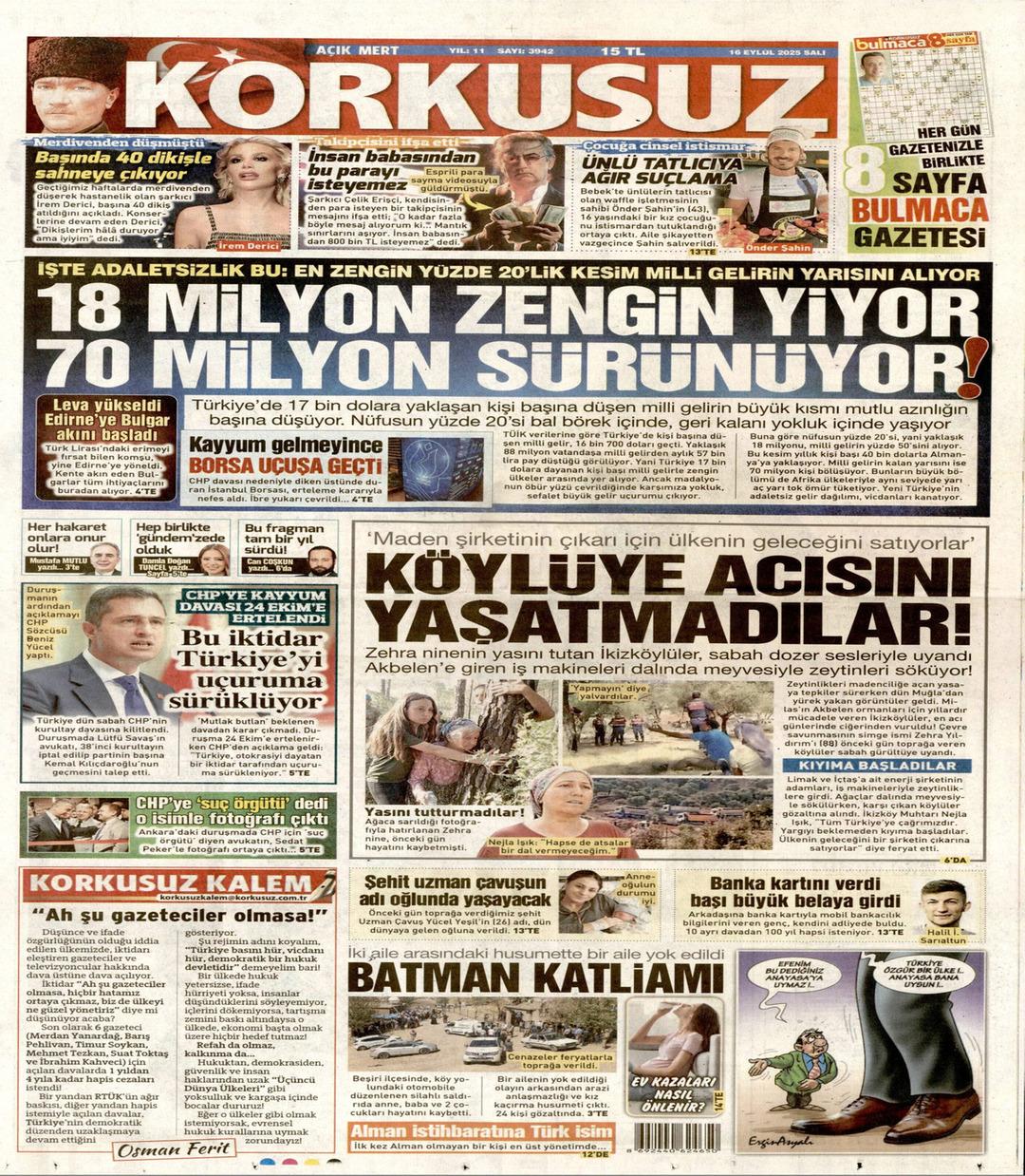 Korkusuz Gazetesi
