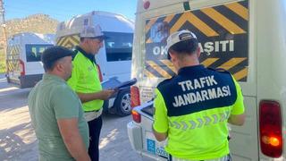 Karpuzlu'da okul servislerine sıkı denetim