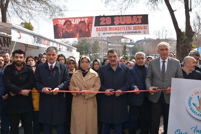 Malatya’da “28 Şubat Gazete Manşetleri Sergisi” açıldı