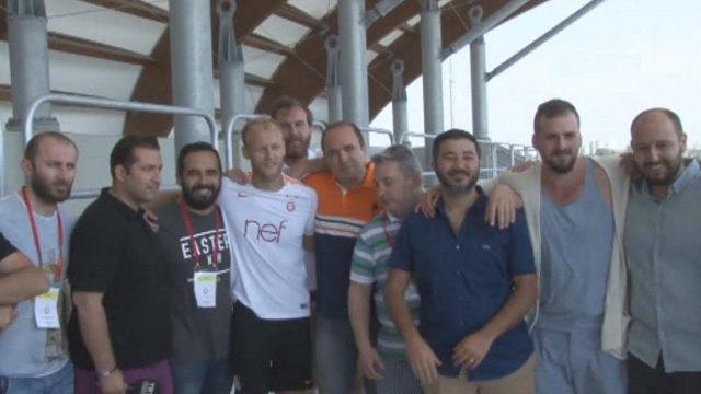 Semih Kaya antrenmanda Galatasaray’a veda etti 1