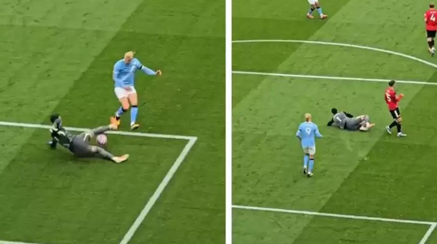 Tüm İngiltere Altay Bayındır'ın maçtaki son hareketini konuşuyor!