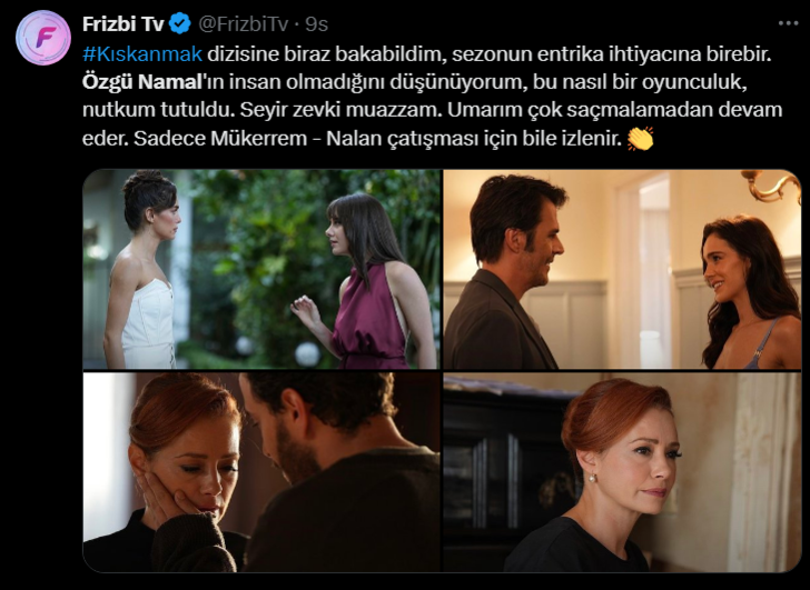 Kıskanmak dizisi 16 Eylül ilk bölümüyle adından söz ettirdi! Özgü Namal seyirciyi etkiledi G2