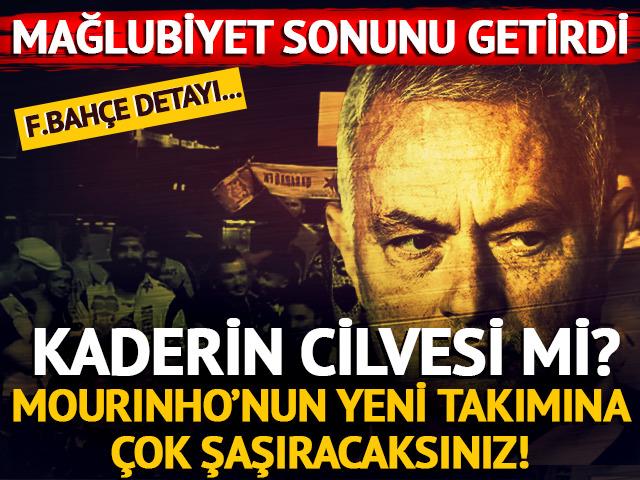 Jose Mourinho'nun yeni takımını gece yarısı duyurdular...