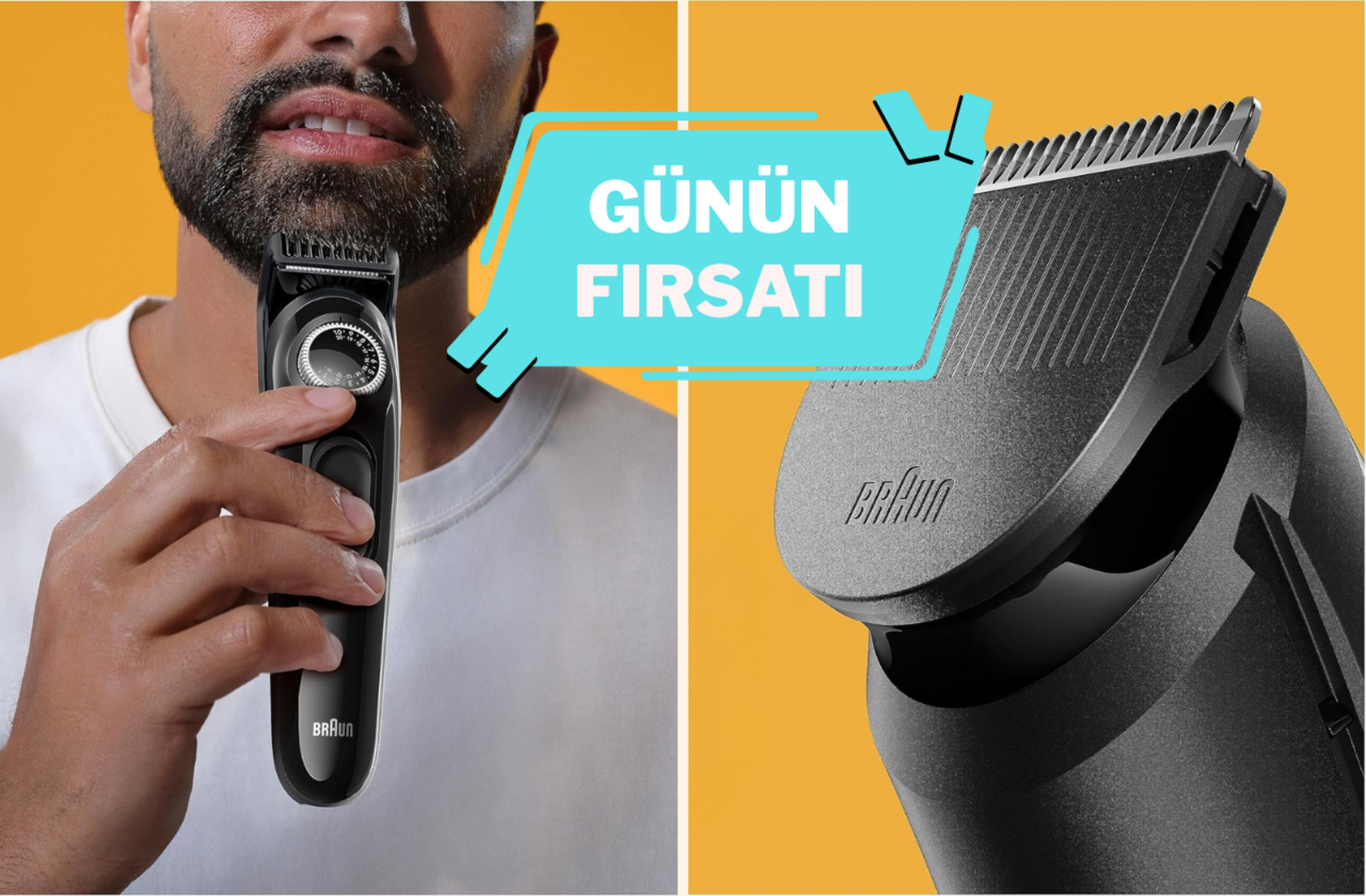 Berber kalitesini evinize taşıyacak Braun Series 3 BT3420 sakal düzelticide indirim başladı