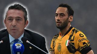 Fenerbahçe'de Başkan Ali Koç Hakan Çalhanoğlu'nu açıkladı! Ortalık alev aldı... 'Sen Galatasaraylısın, Fenerbahçe'ye gelmek istiyor musun?' dedim