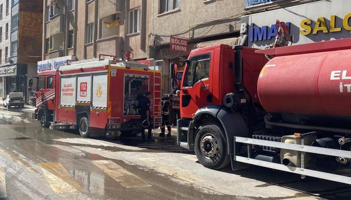 Elazığ'da odunluk yangını! 1 kişi dumandan etkilendi