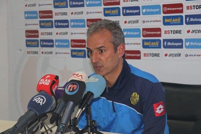 Boluspor- MKE Ankaragücü maçının ardından 1
