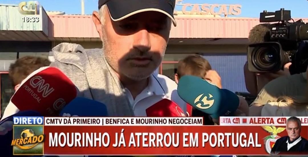 Jose Mourinho, Benfica ya resmi imzayı atıyor! Lizbon a iniş yaptı, ilk açıklamayı kendisi yaptı! 1