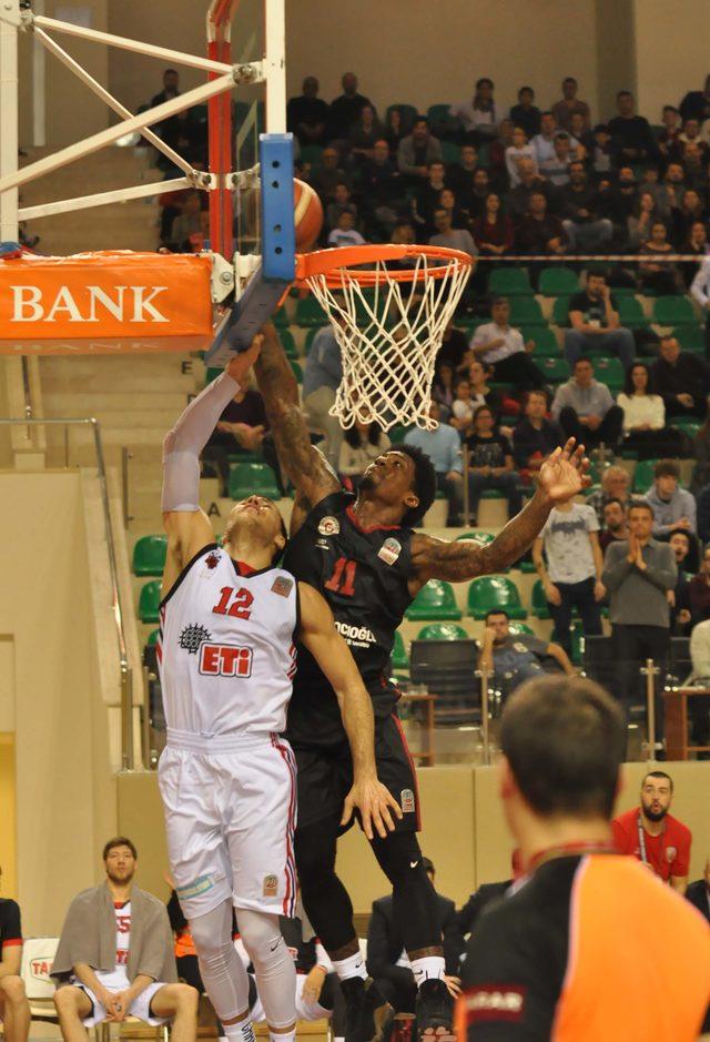 Eskişehir Basket - Gaziantep Basketbol: 84-85