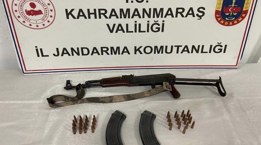 Kahramanmaraş'ta uzun namlulu silah ele geçirildi