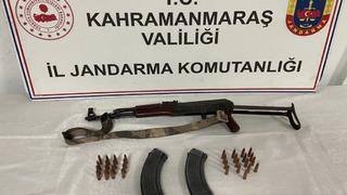 Kahramanmaraş'ta uzun namlulu silah ele geçirildi